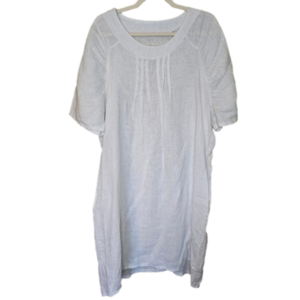 Mulberry Soft White Midi Dress